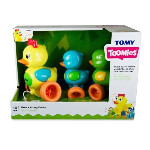 Tomy - Vakvak Ördekler (4613) - Seçenekler: Ördek ailesi, Pic n Pop