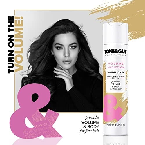 TONI&GUY Ince Telli Saçlar İçin Saç Kremi 250 Ml - Seçenekler: 8.5 Ounce, 8.5 Ounce (2 paketi)