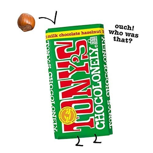 Tonys Chocolonely Fındıklı Sütlü Çikolata 180 gr
