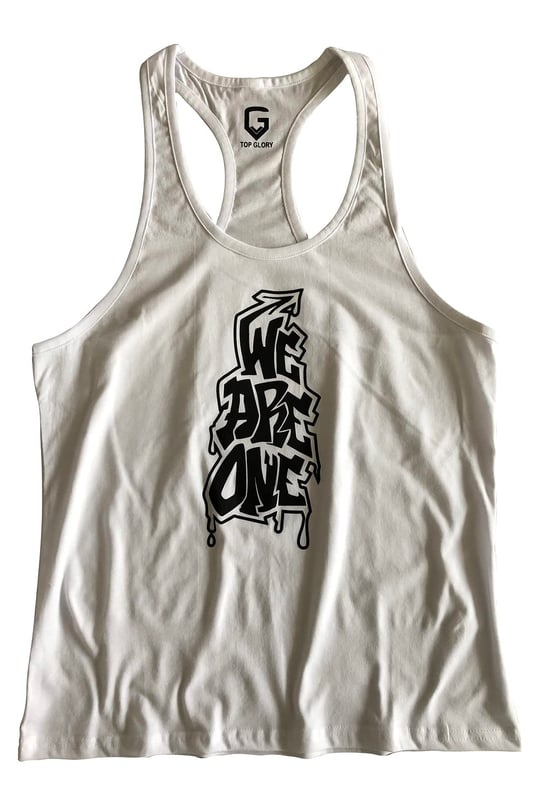 TOP GLORY (T1000) FİTNESS GYM TANK TOP ATLET SPORCU ATLETİ 5060 BEYAZ-