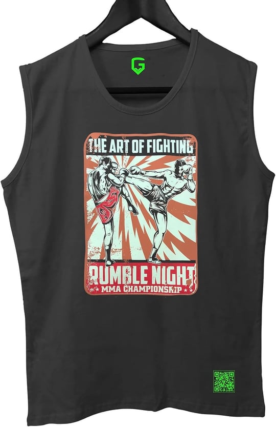 TOP GLORY (T543) Mixd Tank Top Kolsuz Sporcu TShirt-