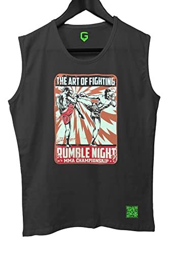 TOP GLORY (T543) Mixd Tank Top Kolsuz Sporcu TShirt-