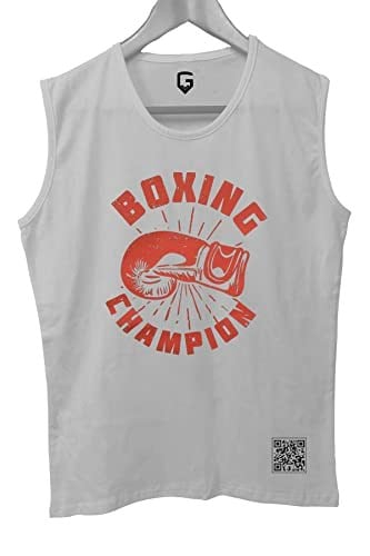 TOP GLORY (T546) BoxinChamp Tank Top Kolsuz Sporcu TShirt-