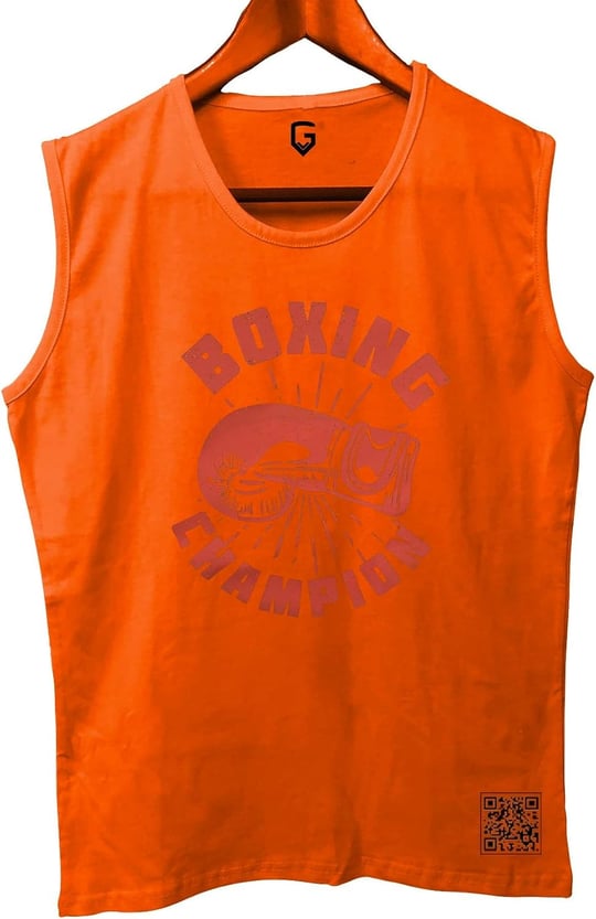 TOP GLORY (T546) BoxinChamp Tank Top Kolsuz Sporcu TShirt-
