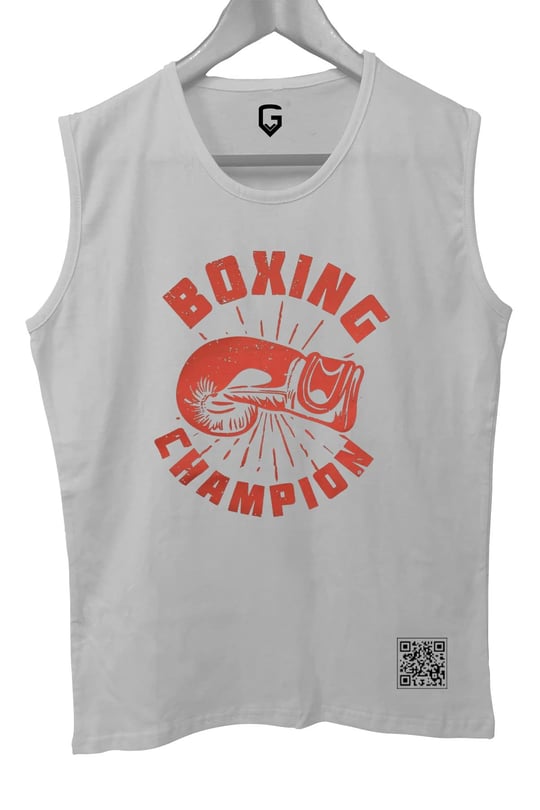 TOP GLORY (T546) BoxinChamp Tank Top Kolsuz Sporcu TShirt-