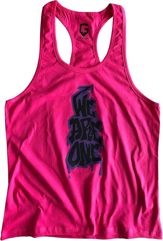 TOP GLORY (T995) FİTNESS GYM TANK TOP ATLET SPORCU ATLETİ 5063 FUŞYA-