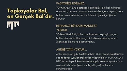 Topkayalar Bal Süzme Çiçek Balı, Van Başkale Yöresi 850 gr