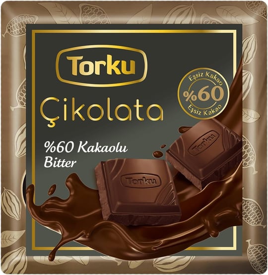 Torku Çikolata Bitter%60 60 g