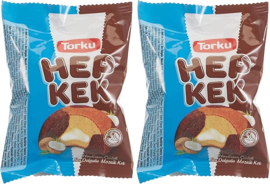 Torku Hepkek Hindistan Cevizli Soslu Mozaik Kek 45 Gr 2li paket