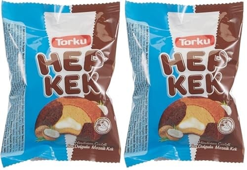 Torku Hepkek Hindistan Cevizli Soslu Mozaik Kek 45 Gr 2li paket