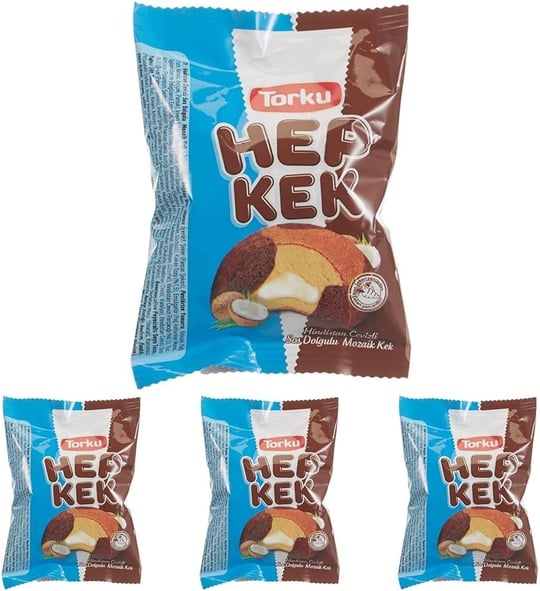 Torku Hepkek Hindistan Cevizli Soslu Mozaik Kek 45 Gr 2li paket