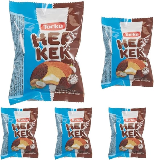 Torku Hepkek Hindistan Cevizli Soslu Mozaik Kek 45 Gr 2li paket