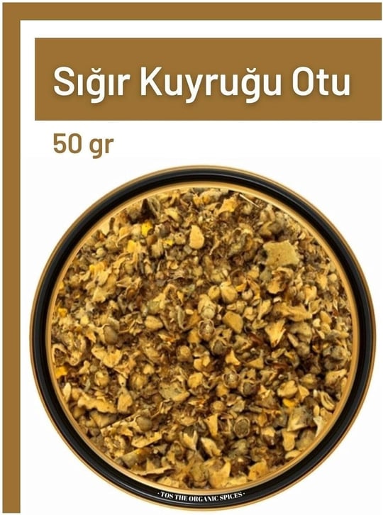 TOS The Organic Spices Sığır Kuyruğu Otu 50 gr (1. KALİTE) Verbascum Thapsus / Mullein Flowers, TOS324