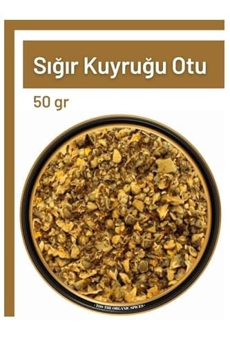 TOS The Organic Spices Sığır Kuyruğu Otu 50 gr (1. KALİTE) Verbascum Thapsus / Mullein Flowers, TOS324