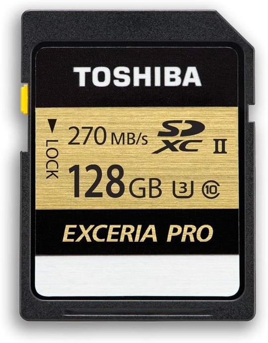 Toshiba Thn-N501G0640E6 Exceria Pro 64Gb Sdxc Uhs-Ii U3 270/250 - Seçenekler: 64 GB, 128 GB, 256 GB