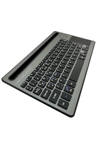 Touch Padli Bluetooth Klavye 10 Metreye Kadar Çalışma Aralığı Lithium Pil 291 x 154 x16 mm