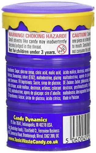 Toxic Waste Purple Ekşi Şeker 42Gr (Mor)
