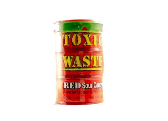 Toxic Waste Red Ekşi Şeker 42Gr (Kırmızı)