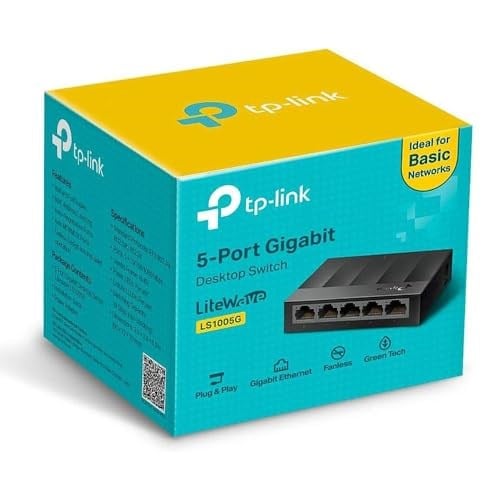 TP-Link 5Port 101001000Mbps Masaüstü Ağ Anahtarı