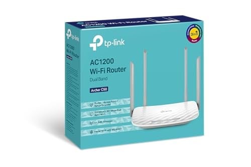 TP-Link Archer C50, AC 1200 Mbps Kablosuz Dual Band Access Point ve Router