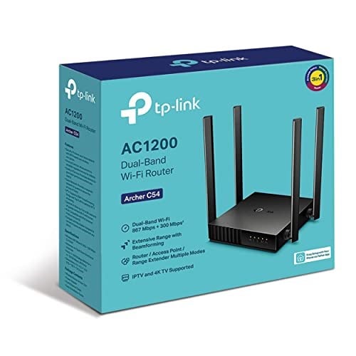 TP-Link Archer C54, AC1200 Dual-Band Wi-Fi Router, MU-MIMO, Beamforming, All-in-one(Router, Access Point, Range Extender) Modları