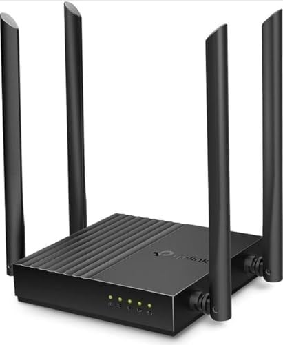 TP-Link Archer C64, AC1200 Mbps Kablosuz MU-MIMO WiFi Router, 4 Gigabit LAN Bağlantı Noktası, Beamforming, WPA3, Access Point Modu, Ebeveyn Denetimleri
