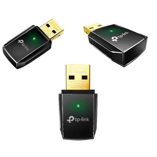 TP-Link Archer T2U, 600Mbps Kablosuz Dual Band USB Adaptör - Seçenekler: AC600, N300