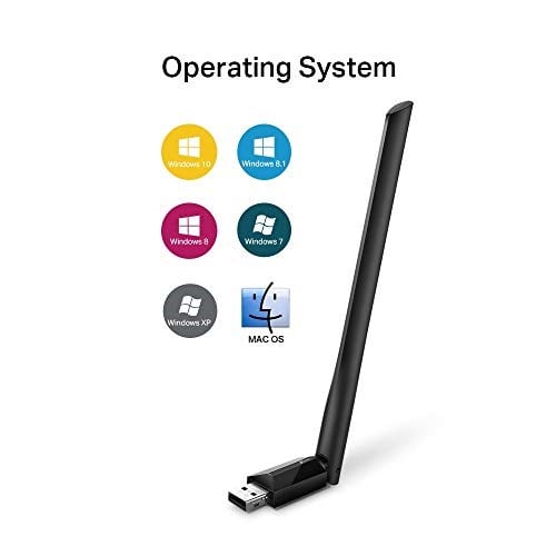TP-Link Archer T2U Plus, AC 600 Mbps Antenli Wireless USB Adaptör