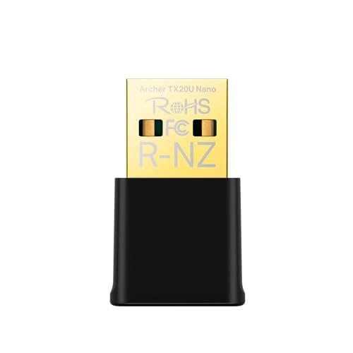 TP-Link Archer TX20U Nano, AX1800 Mbps, Çift Bant, MU-MIMO, USB 2.0, WPA3, Windows 10/11 Uyumlu, Wi-Fi 6 Nano USB Adaptör