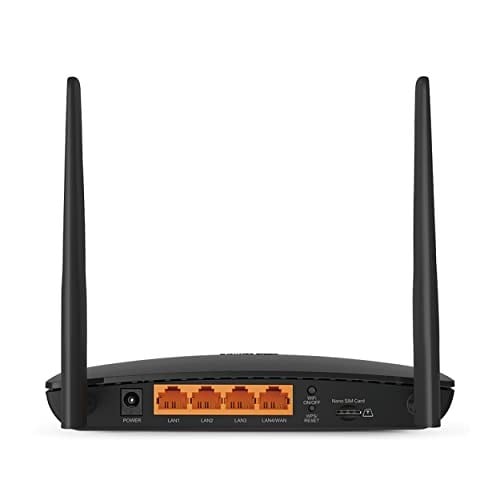 TP-Link TL-MR6400, N300 Mbps Kablosuz 4G LTE Router, 4G/3G SIM Yuvası, Yapılandırma Gerektirmez, Konuk Ağı ve Ebeveyn Kontrolü Desteği