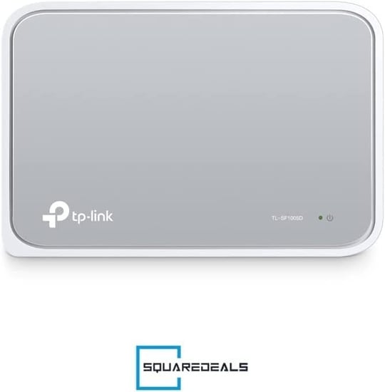 TP-Link TL-SF1005D TP-LINK TL-SF1005D 5-Port 10/100Mbps Tak ve Kullan % 60 Enerji Tasarruflu Switch