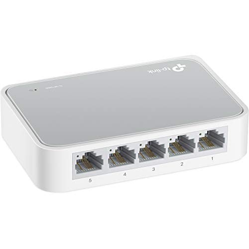 TP-Link TL-SF1005D TP-LINK TL-SF1005D 5-Port 10/100Mbps Tak ve Kullan % 60 Enerji Tasarruflu Switch
