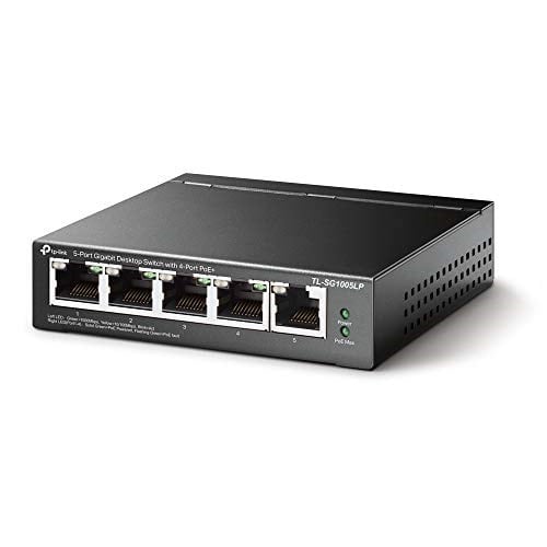 TP-Link TL-SG1005LP, 4 Port PoE + ile 5 Port Gigabit Masaüstü Switch