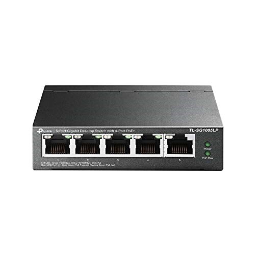 TP-Link TL-SG1005LP, 4 Port PoE + ile 5 Port Gigabit Masaüstü Switch