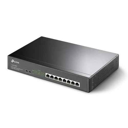 TP-Link TL-SG1008MP, 8-Port Gigabit Desktop/Rackmount Switch with 8-Port PoE+
