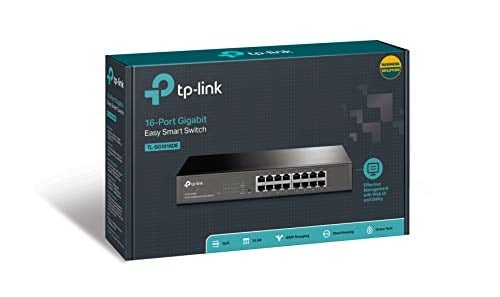 TP-Link TL-SG1016DE, 16-Port Gigabit Easy Smart Switch