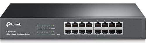 TP-Link TL-SG1016DE, 16-Port Gigabit Easy Smart Switch