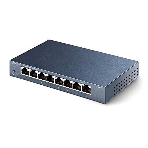 TP-Link TL-SG108 V3 8 Portlu Gigabit Ağ Anahtarı 8 Port Siyah TL-SG108