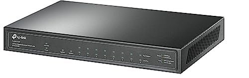 TP-Link TL-SG1210P, 10-Port Gigabit Desktop Switch with 8-Port PoE+