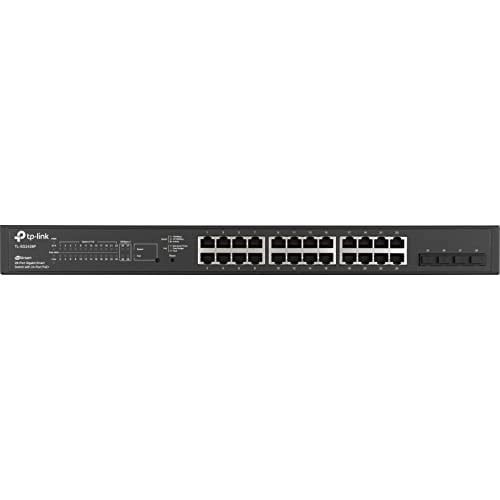 TP-Link TL-SG2428P, JetStream 28-Port Gigabit Smart Switch with 24-Port PoE+