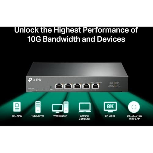 TP-Link TL-SX105, 5-Port 10G Desktop Switch