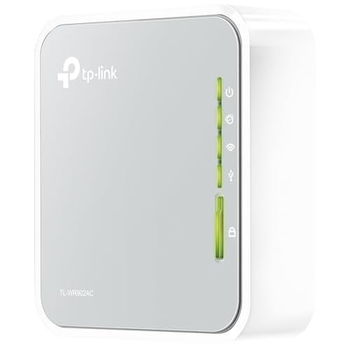 TP-Link TL-WR902AC, AC750 Mbps Wireless Travel Router