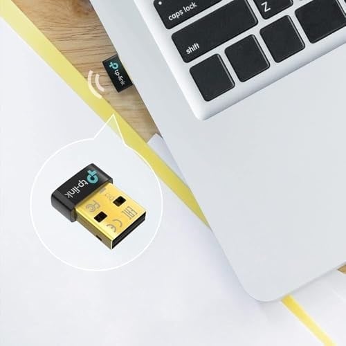 TP-Link UB500, Bluetooth 5.4, (PC dizüstü bilgisayar masaüstü bilgisayar için, Windows 10/8.1/8/7 Plug & Play destekler), Nano USB Bluetooth Adaptör