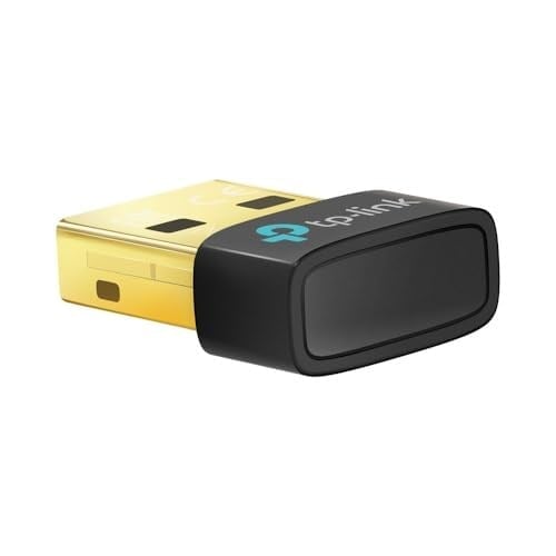 TP-Link UB500, Bluetooth 5.4, (PC dizüstü bilgisayar masaüstü bilgisayar için, Windows 10/8.1/8/7 Plug & Play destekler), Nano USB Bluetooth Adaptör