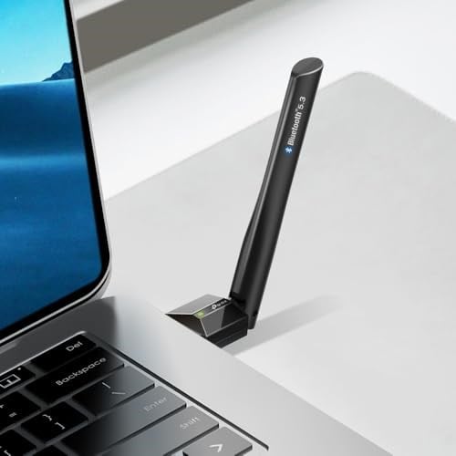TP-Link UB500 Plus, Ayarlanabilir Harici Antenli, Yüksek Çekim Güçlü Bluetooth 5.4 USB Adaptör