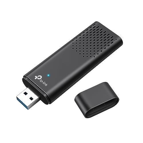 TP-Link WiFi Stick 6 güçlü AX1800Mbps, Archer TX20U, WLAN USB adaptörü, WLAN dongle, USB 3.0 Dual-Band, 2.4G/5GHz, MU-MIMO, WPA3, Windows 11/10 ile uyumlu