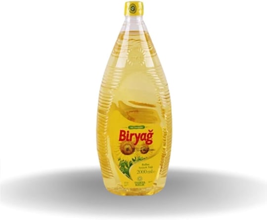Trakyabirlik Biryağ Rafine Ayçiçek Yağı Pet Şişe 2 lt