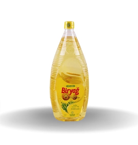Trakyabirlik Biryağ Rafine Ayçiçek Yağı Pet Şişe 2 lt