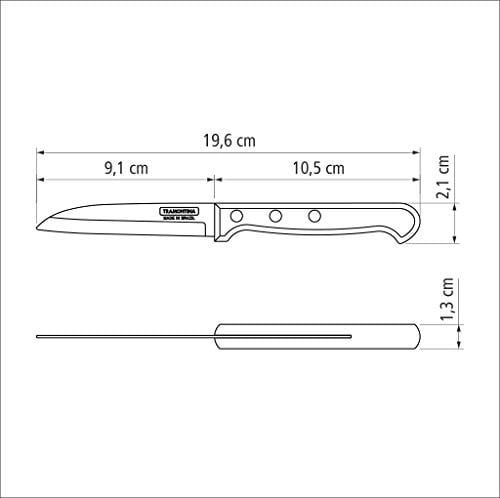 Tramontina Churrasco 21121/193 8cm Soyma Bıçağı (Blisterli)​