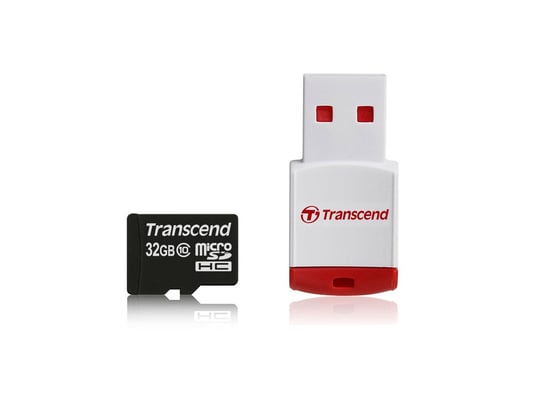 Transcend 32 GB MICROSDHC10 + RDP3 kart okuyucu